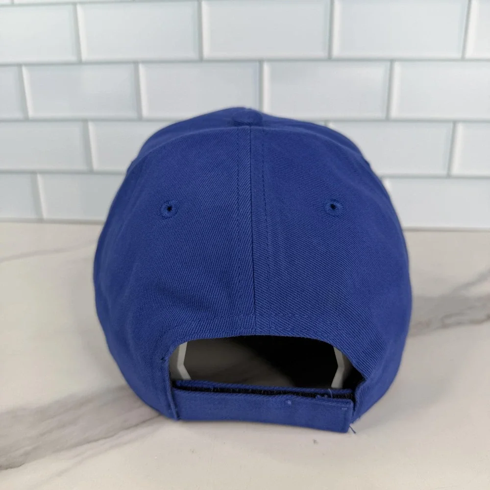 Chicago Cubs‎ Hat Cap Strap Back Youth Boys One Size Blue MLB Baseball 47 NWOT